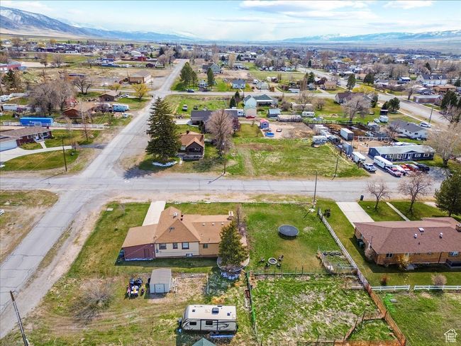 Drone / aerial view featuring a residential view and a mountain view | Image 10