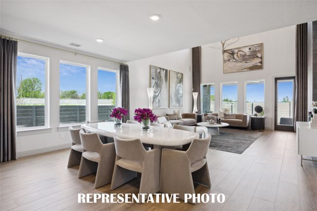 Whether it's grand dinner parties or cozy family meals, this dining room does it all! REPRESENTATIVE PHOTO | Image 8