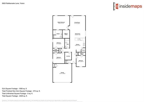 9920 Rattlesnake Lane, Yukon, OK, 73099 | Card Image