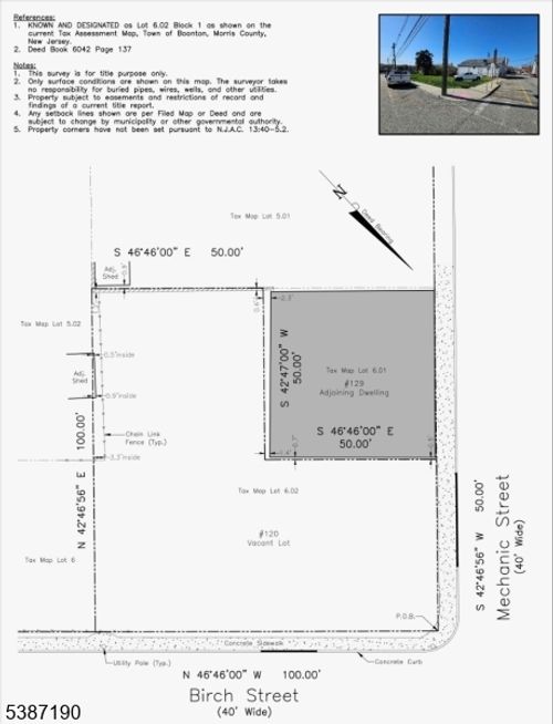 120 Birch St, Boonton Twp, NJ, 07005-1726 | Card Image