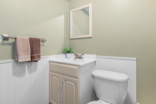 Lower level half bathroom. | Image 20