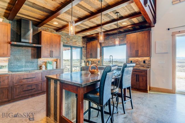 Kitchen Island with Concrete Counters | Image 11