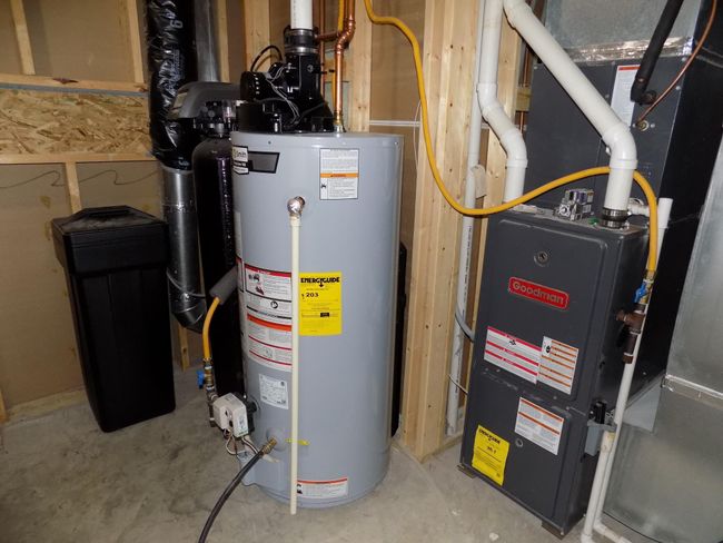 Newer water heater & water softener | Image 33