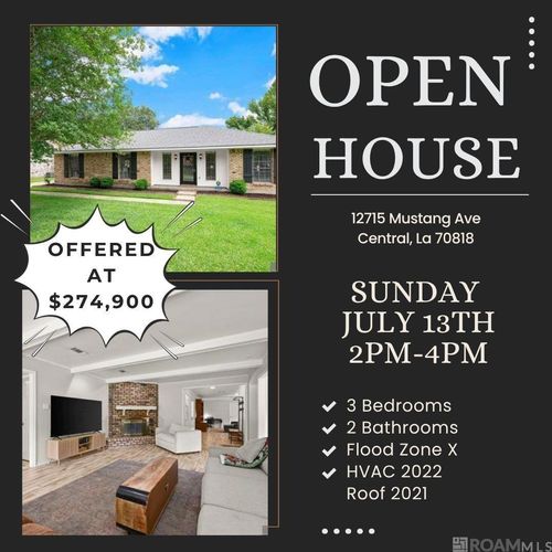 12715 Mustang Ave, Baton Rouge, LA, 70818-5836 | Card Image