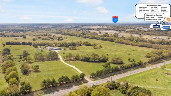 Approximate location of I30, shops and restaurants just minutes away in Greenville, TX! | Image 15