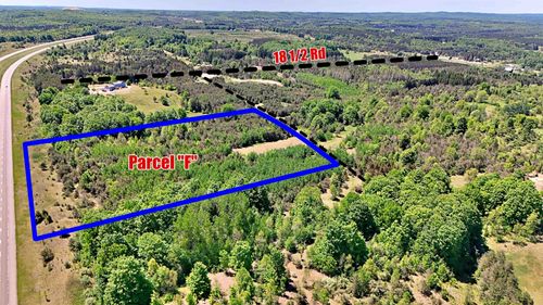 V/L Parcel F E 18 1/2 Road, Cedar Creek Township, MI, 49663 | Card Image