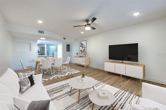 Dining room and living room - Virtually Staged | Image 8