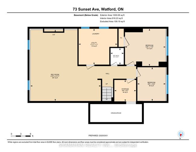73 Sunset Ave, House other with 4 bedrooms, 3 bathrooms and 4 parking in Warwick ON | Image 41