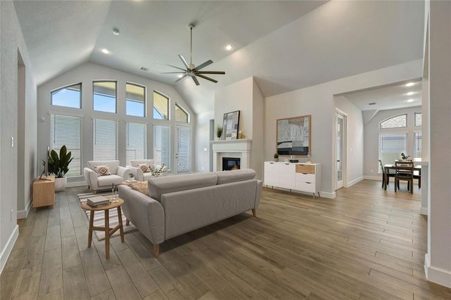 Digitally staged family room | Image 16