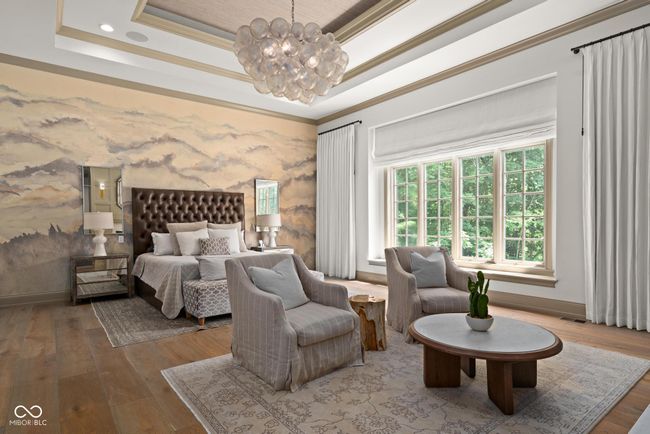 primary bedroom with raised ceiling | Image 21