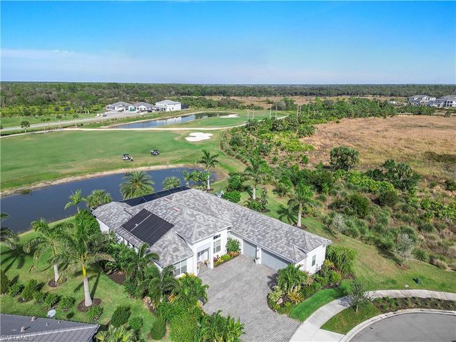 Aerial view with view of golf course and a water view | Image 7