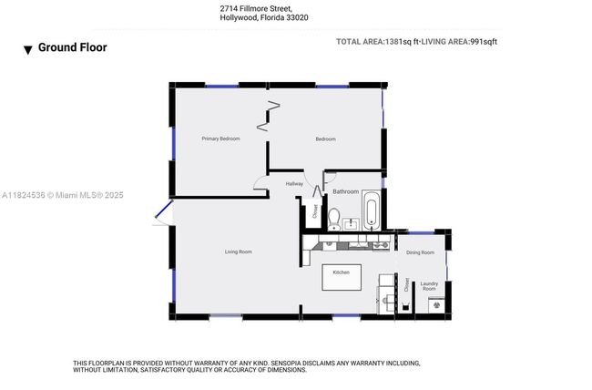 2714 Fillmore St, House other with 2 bedrooms, 1 bathrooms and null parking in Hollywood FL | Image 24