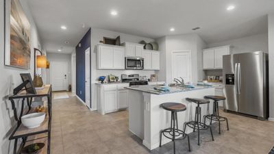 Kitchen - All Home and community information, including pricing, included features, terms, availability and amenities, are subject to change at any time without notice or obligation. All Drawings, pictures, photographs, video, square footages, floor plans, elevations, features, colors and sizes are approximate for illustration purposes only and will vary from the homes as built. | Image 2