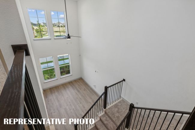Your second floor landing offers a fantastic view of your new home! REPRESENTATIVE PHOTO | Image 9