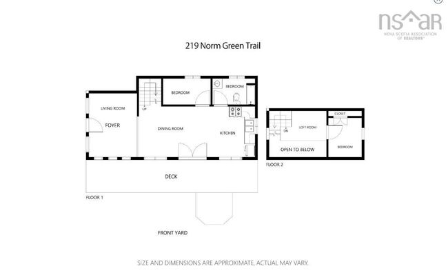 219 Norm Greene Trail, Home with 2 bedrooms, 1 bathrooms and null parking in Port Howe NS | Image 18
