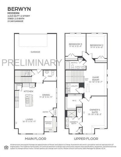 With great entertaining spaces on the main floor and spacious family areas upstairs, our Camille plan offers something for every member of the family! | Image 2