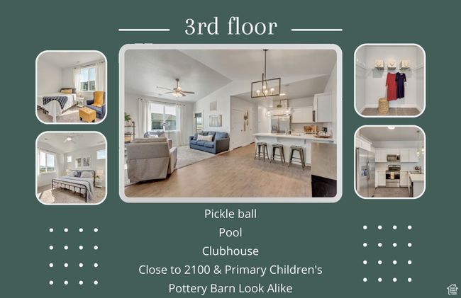 J301 - 3364 Hardman Way, Condo with 3 bedrooms, 2 bathrooms and 1 parking in Lehi UT | Image 24
