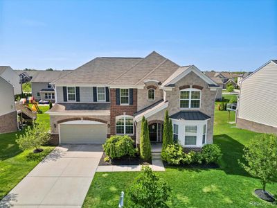 24956 Carriage Lane, Home with 4 bedrooms, 2 bathrooms and null parking in Lyon Twp MI | Image 1