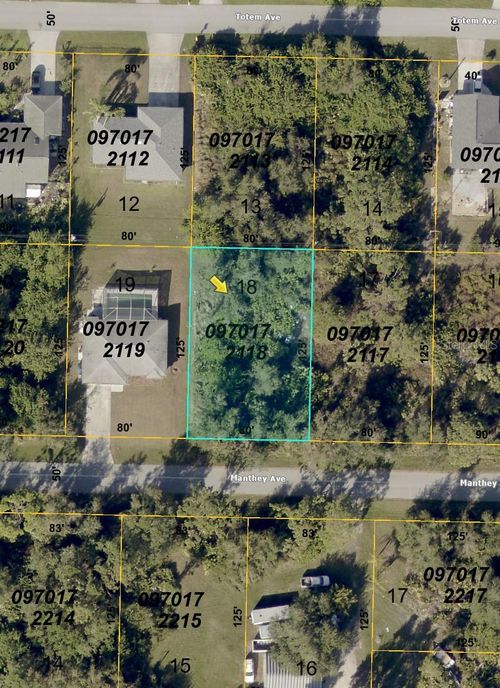 Lot 18 Manthey Ave, NORTH PORT, FL, 34291 | Card Image