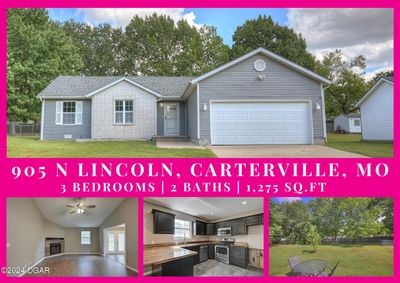 905 N Lincoln, House other with 3 bedrooms, 2 bathrooms and null parking in Carterville MO | Image 1