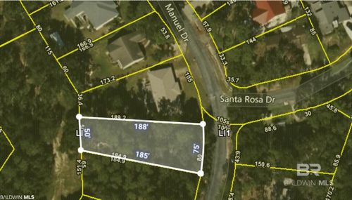 2718 Manuel Drive, Lillian, AL, 36549 | Card Image