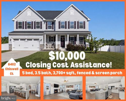 8402 Chiswell Ct, SPOTSYLVANIA, VA, 22551-2952 | Card Image