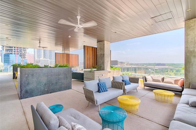 View of patio / terrace featuring outdoor lounge area and ceiling fan | Image 28