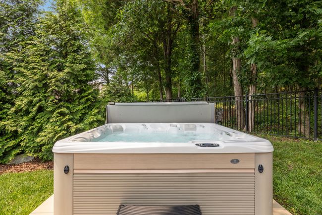 Long hard day at work? Come home to this relaxing and therapeutic spa among natures most beautiful surroundings. Evergreen landscape at fence row provides ample privacy as you enjoy ... | Image 56