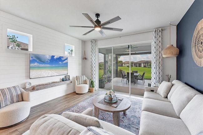 Shiplap and shelf go beautifully with the flooring | Image 6