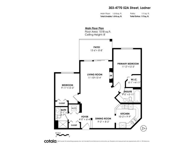 303 - 4770 52 A Street, Condo with 2 bedrooms, 2 bathrooms and 1 parking in Delta BC | Image 34