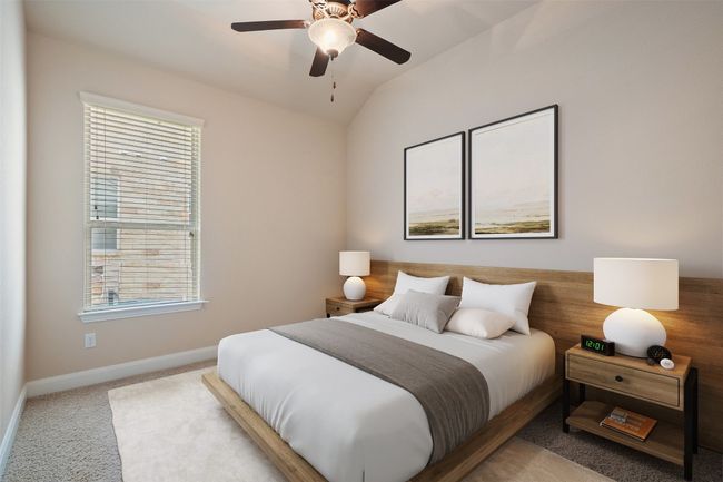 Guest bedroom 2 (virutally staged) | Image 24