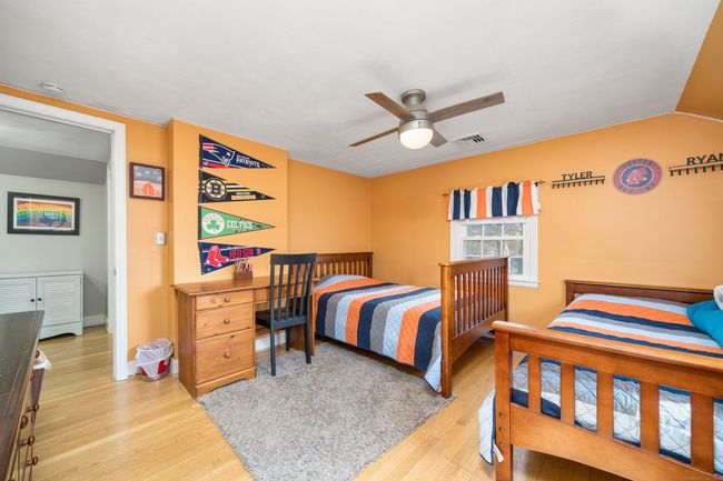 Third Bedroom, hardwood floors, access to walk up attic | Image 29