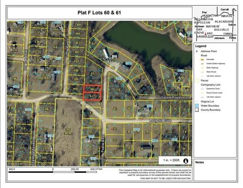 Plat F Lot 60&61 Poplar Road, Odessa, MO, 64076 | Card Image