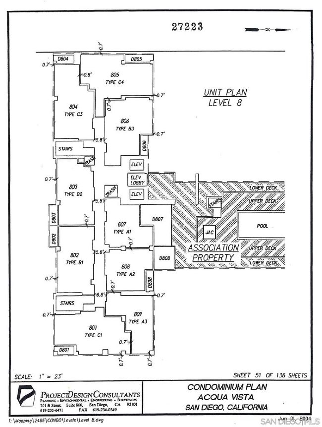 802 - 425 W Beech St, Condo with 2 bedrooms, 1 bathrooms and 1 parking in San Diego CA | Image 33