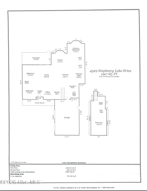 4329 Singletary Lake Dr, Leland, NC, 28451-6106 | Card Image