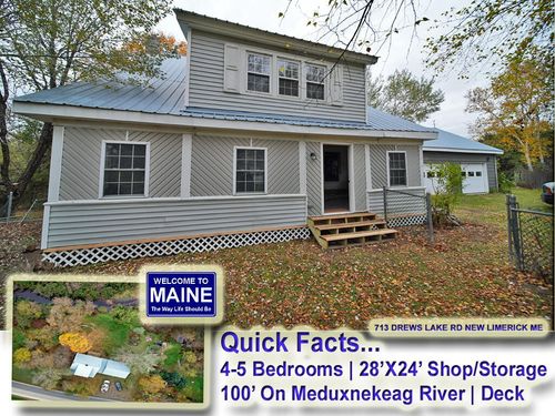 613 Drews Lake Road, New Limerick, ME, 04761 | Card Image