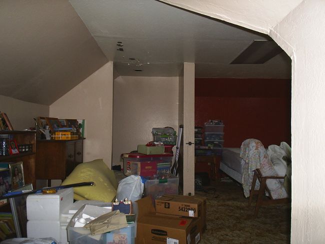 Loft area used as bedroom | Image 21
