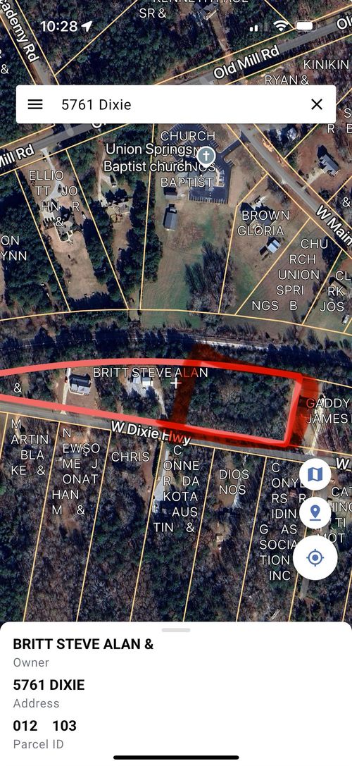 5761B W Dixie Hwy, Rutledge, GA, 30663-2329 | Card Image