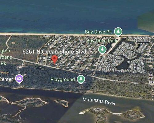 6261 N Ocean Shore Blvd, Palm Coast, FL, 32137 | Card Image