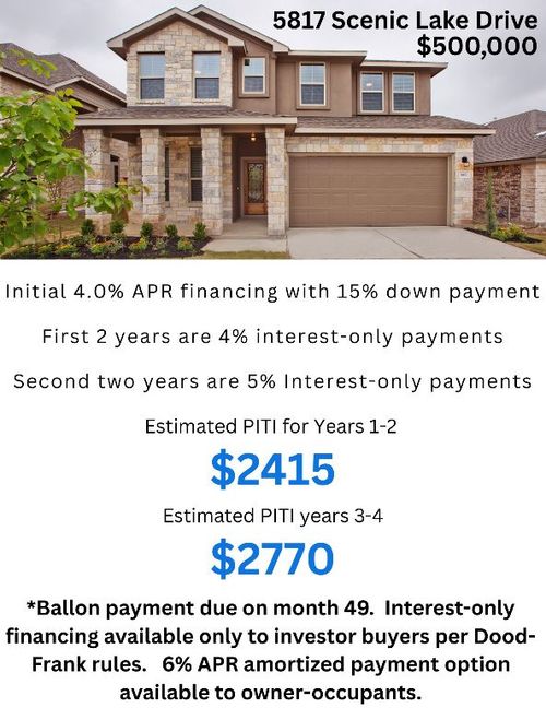 5817 Scenic Lake Dr, Georgetown, TX, 78626-2084 | Card Image