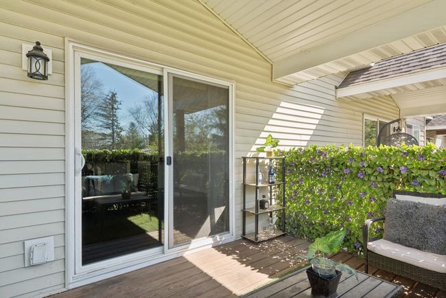 Another view of the tranquil outdoor space. Very spacious and room for a good amount of outdoor furniture! | Image 11