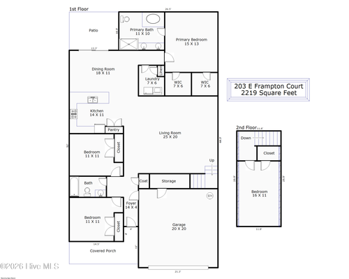 203 E Frampton Ct, Hampstead, NC, 28443-4009 | Card Image