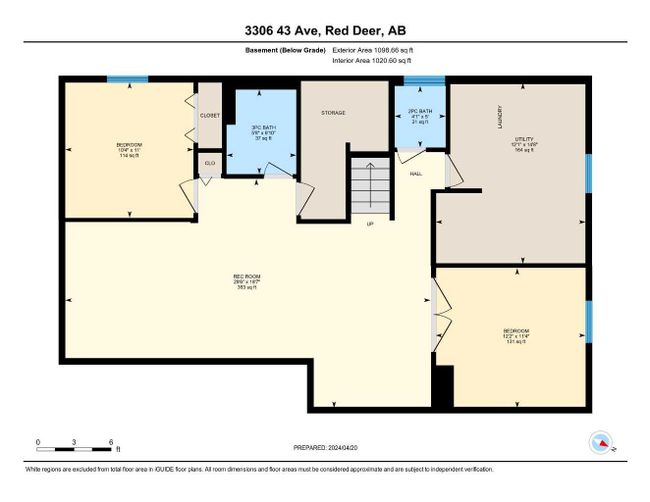 3306 43 Avenue, Home with 5 bedrooms, 2 bathrooms and 4 parking in Red Deer AB | Image 40