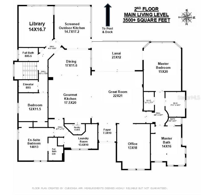 Floor Plan-2nd Level-Living Space2nd Floor | Image 64