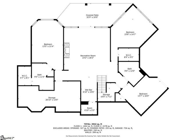 208 Buttercup Way, House other with 4 bedrooms, 4 bathrooms and 2 parking in Sunset SC | Image 48