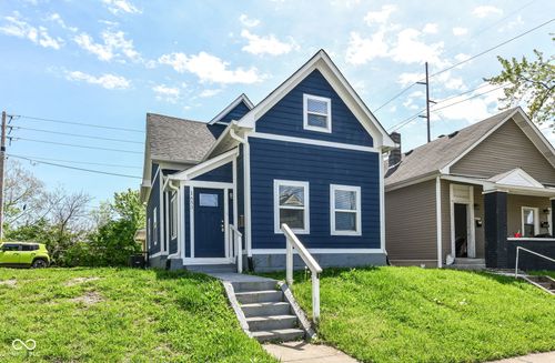 1653 Delaware St, Indianapolis, IN, 46225-1714 | Card Image