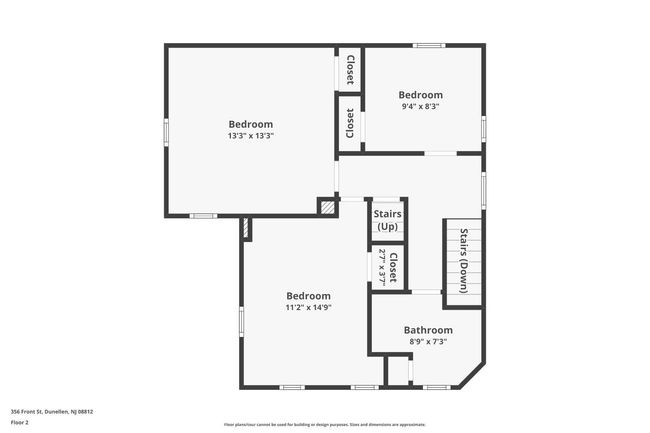 356 Front St, House other with 3 bedrooms, 2 bathrooms and null parking in Dunellen NJ | Image 57