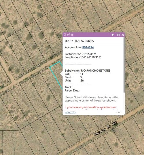 0 Rion Dr Nw, Rio Rancho, NM, 87144 | Card Image