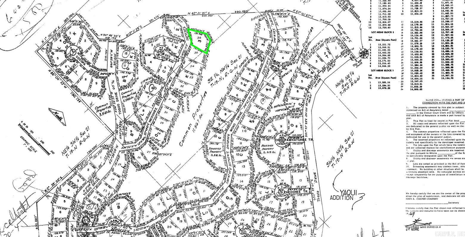 Land in Cherokee Village 2