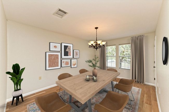 Virtual staging shows how easily you can create a pleasing workspace. | Image 10